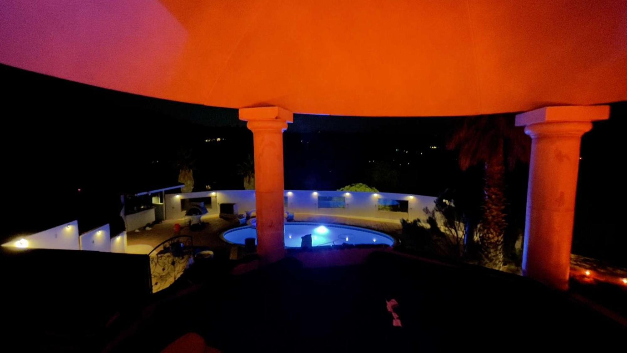 Private Home On 10 Acres - Heated Salt Pool & Jacuzzi, Mountain & City Views, Horseshoes, Basketball, Bbq, Golf Putting, Foosball, Croquet, Bose Stereo, White Cotton Bedding - Hilltop Hacienda, Pool Heat Optional Jamul Eksteriør billede